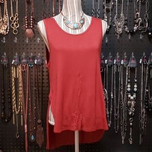 Soft Sleeveless Tunic Top